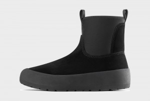 Black Men's Icebug Dala Biosole Winter Boots | USA-NLC954203