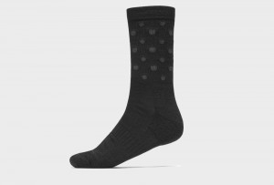 Black / Grey Unisex Icebug Active Merino Running Socks | USA-XFR721965