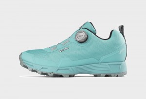 Blue / Grey Women's Icebug Rover RB9X GTX Studs Hiking Shoes | USA-LBH957341