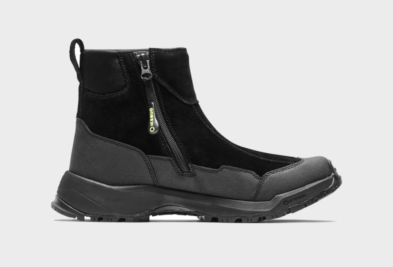 Black Men's Icebug Metro 2 Michelin Winter Boots | USA-ZSE297084