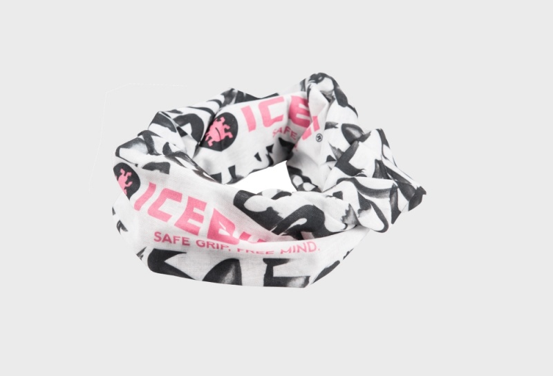 Black / Pink Unisex Icebug Icetube Free Mind Scarf | USA-GFX170825