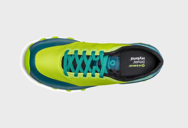 Light Green / Mint Men's Icebug Pytho 6 BUGrip Running Shoes | USA-YKM764310