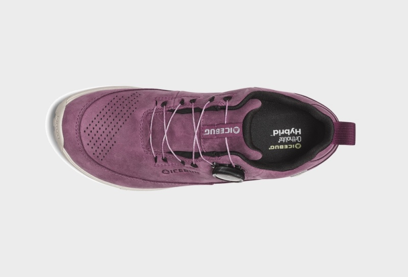 Purple Men's Icebug Ava Biosole Walking Shoes | USA-WUG380147