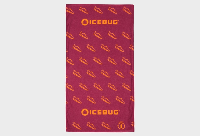 Red Unisex Icebug Icetube RunOne Studs Scarf | USA-FLW263951