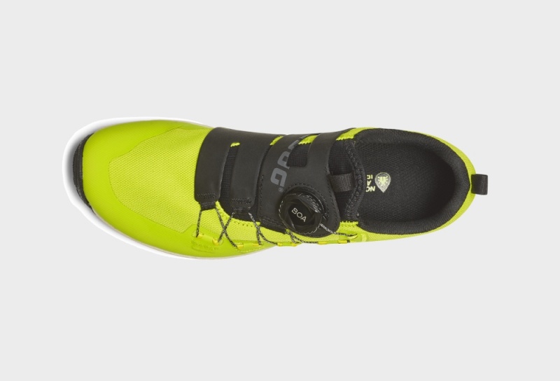 Yellow Men's Icebug Sisu OLX Running Shoes | USA-RBT391078